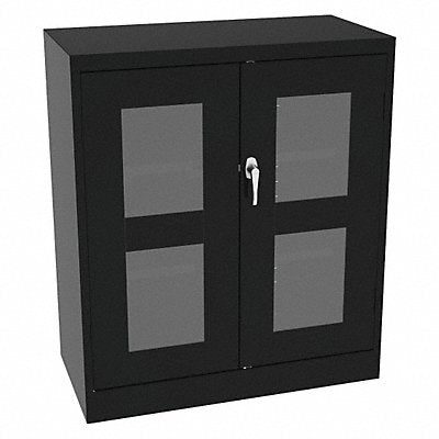 K3831 Storage Cabinet 42 x36 x24 Black 2Shlv