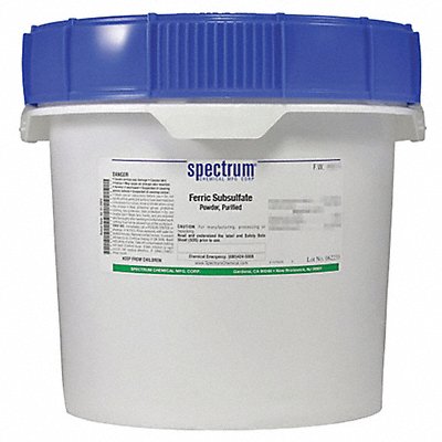 Ferric Subsulfate Powder Purified 2.5kg