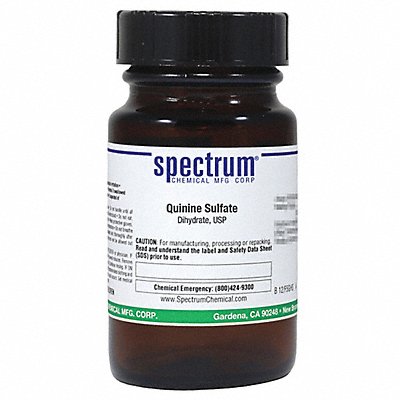 Quinine Sulfate Dihydrate USP 25g