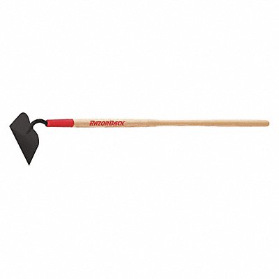 Garden Hoe Straight 54 in L Handle Wood