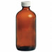 Bottle 138 mm H Amber 60 mm Dia PK24