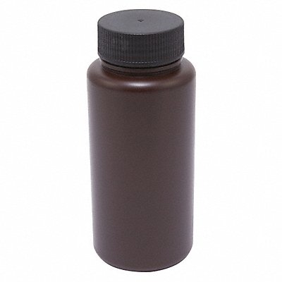 Bottle 209 mm H Amber 90 mm Dia PK12