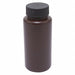 Bottle 209 mm H Amber 90 mm Dia PK12