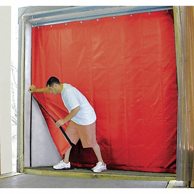 Insulated Truck Curtain 8 ft H x 8 ft W