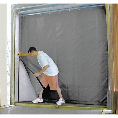 Insulated Truck Curtain 8 ft H x 8 ft W