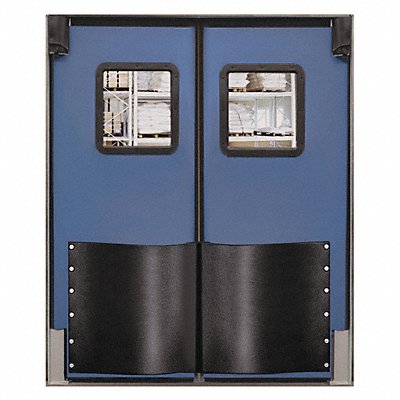 H1835 Swinging Door 7 x 6 ft Cadet Blue PR