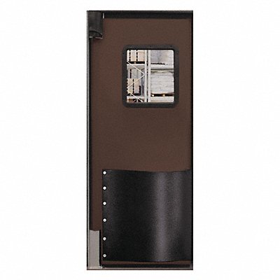 H1815 Swinging Door 7 x 3 ft Chocolate Brown