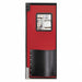 Swinging Door 8 x 3 ft Red Polyethylene