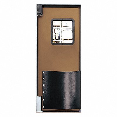 Swinging Door 8 x 3 ft Medium Brown