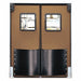 Swinging Door 8 x 7 ft Medium Brown PR