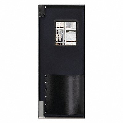 H1815 Swinging Door 7 x 3ft Black Polyethylene