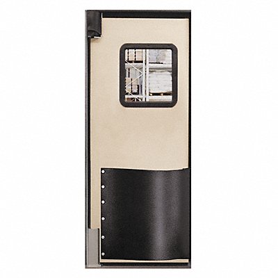 Swinging Door 8 x 3ft Beige Polyethylene