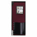 H1814 Swinging Door 7 x 2.5 ft Burgundy