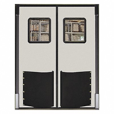 Swinging Door 8 x 7 ft Cloud Gray PR