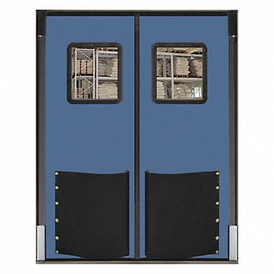 H1836 Swinging Door 7 x 5 ft Cadet Blue PR