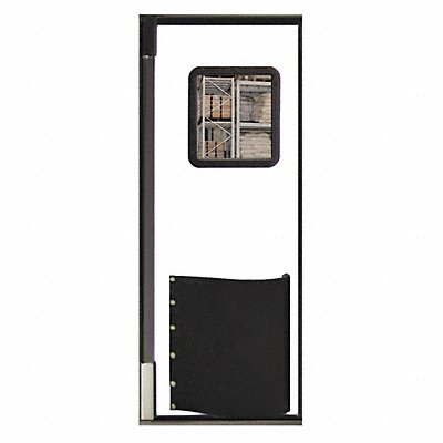 Swinging Door 7 x 3ft White Polyethylene