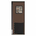 Swinging Door 7 x 2.5 ft Chocolate Brown