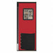 H1816 Swinging Door 7 x 2.5ft Red Polyethylene