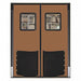 Swinging Door 8 x 6 ft Medium Brown PR