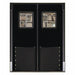 H1855 Swinging Door 10 x 8 ft Black PR