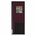 H1822 Swinging Door 8 x 3 ft Burgundy