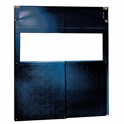 H1829 Swinging Door 8 x 7 ft Navy Blue PVC PR