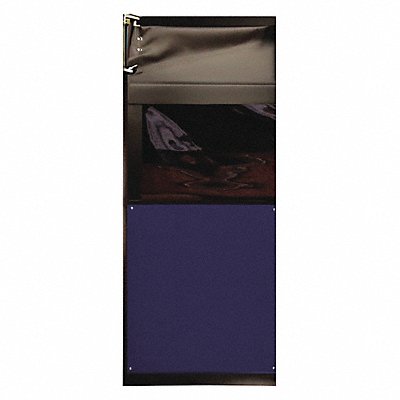 Swinging Door 7 x 2.5 ft Navy Blue PVC