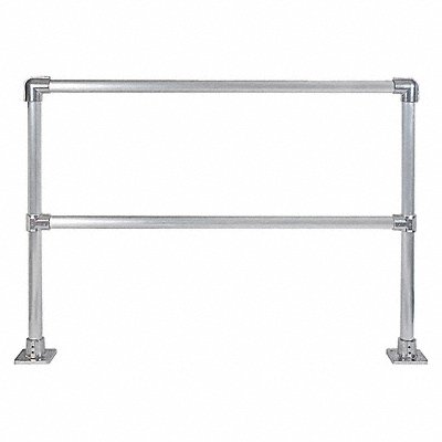 Handrail Section 6 Ft Aluminum Mil