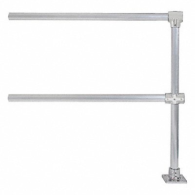 Handrail Extension 4 Ft Aluminum Mil