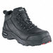 Athletic High-Top Shoe W 10 1/2 Black PR