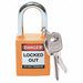 H1698 Lockout Padlock KA Orange 1-3/4 H PK3