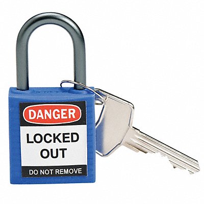 H1700 Lockout Padlock KD Blue 1-2/5 H