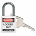 H1700 Lockout Padlock KD White 1-2/5 H