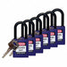 H1705 Lockout Padlock KD Purple 1-3/4 H PK6