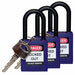 H1706 Lockout Padlock KA Purple 1-3/4 H PK3