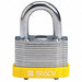 H1714 Keyed Padlock Different 1-5/16 W PK6