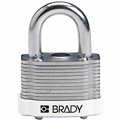 H1714 Keyed Padlock Different 1-5/16 W PK6