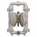 Dbl Diaphragm Pump FNPT TPV 1/2in 234gpm