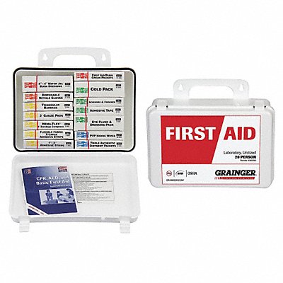 Laboratory First Aid Kit Unitized 80Pcs