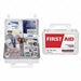 First Aid Kit Bulk White 185 Pcs 25 Ppl