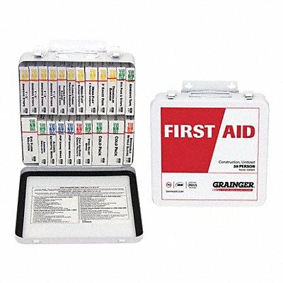 First Aid Kit Unitized 163Pcs 30 Ppl