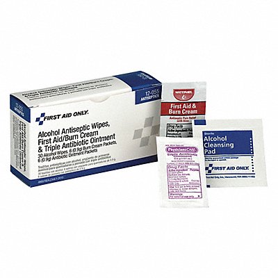 BZK Wipes Burn Cream Antibiotic PK42