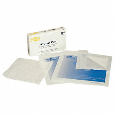 Gauze Pad Sterile White No Gauze PK2