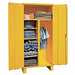 Spill Control Cabinet 78 H 36 W Yellow