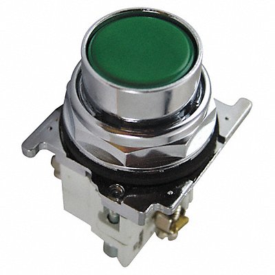 H4399 Non-Illuminated Push Button 30mm Green