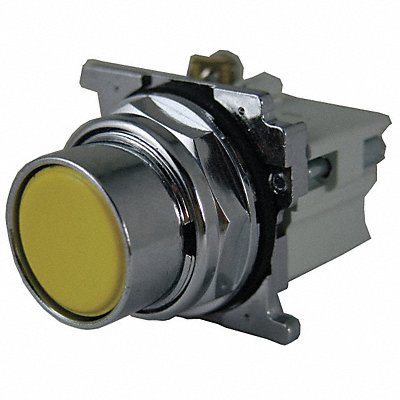 H4399 Non-Illuminated Push Button Yellow