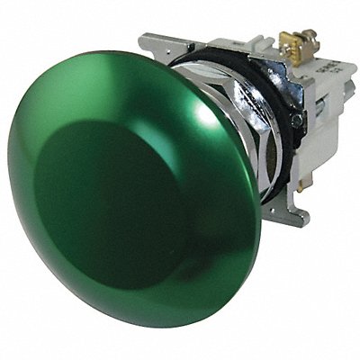 H4407 Non-Illuminated Push Button 30mm Green