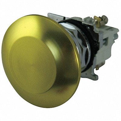 H4407 Non-Illuminated Push Button Yellow