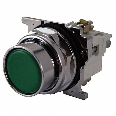 H4400 Non-Illuminated Push Button 30mm Green