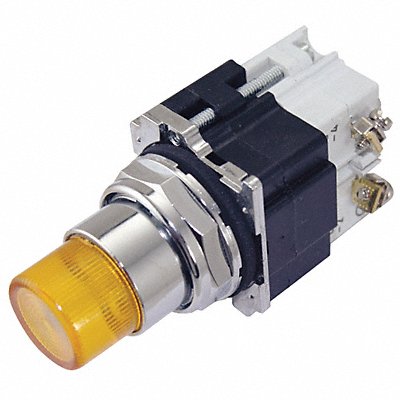 H4397 Illuminated Push Button 30mm Yellow